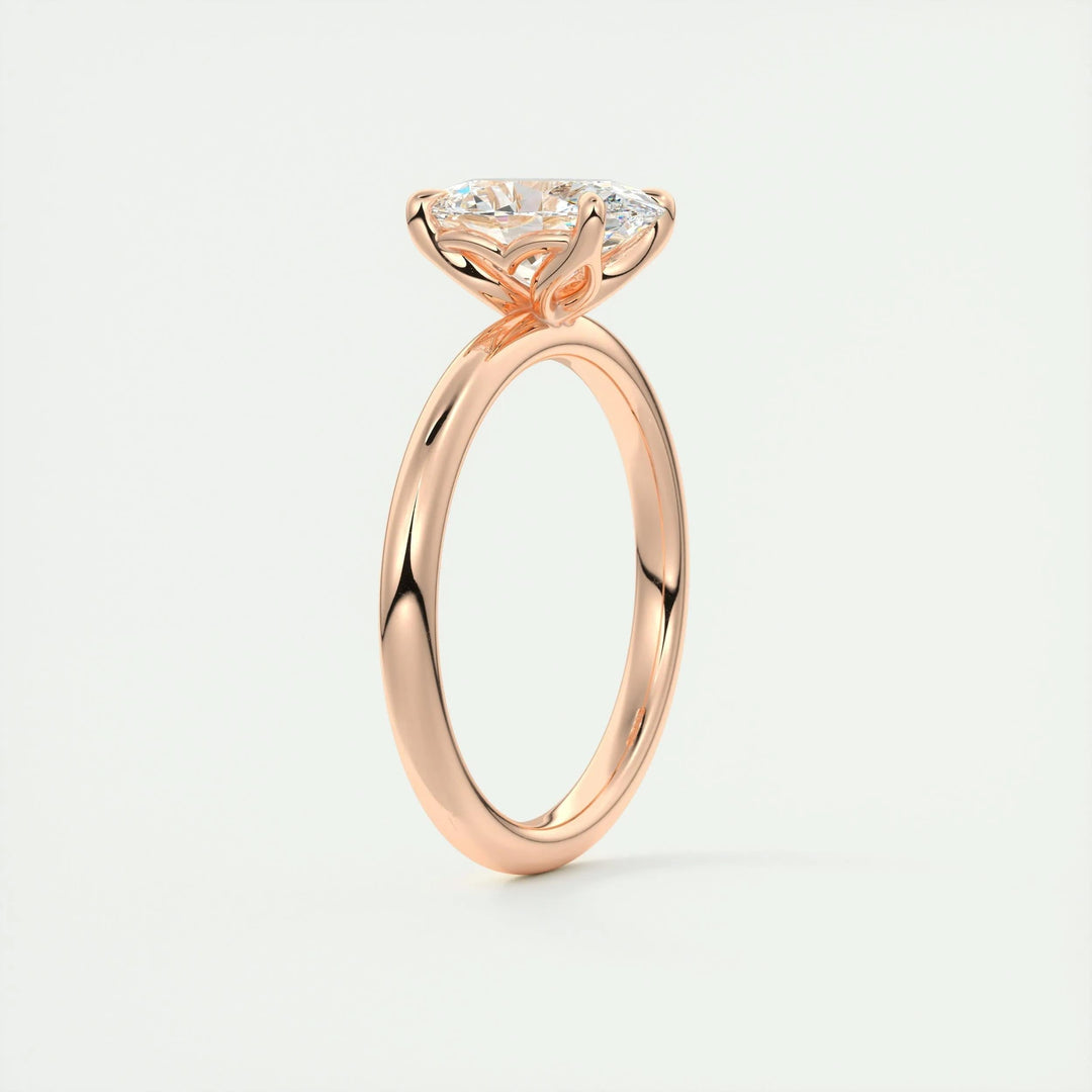 high quality lab diamond ring,