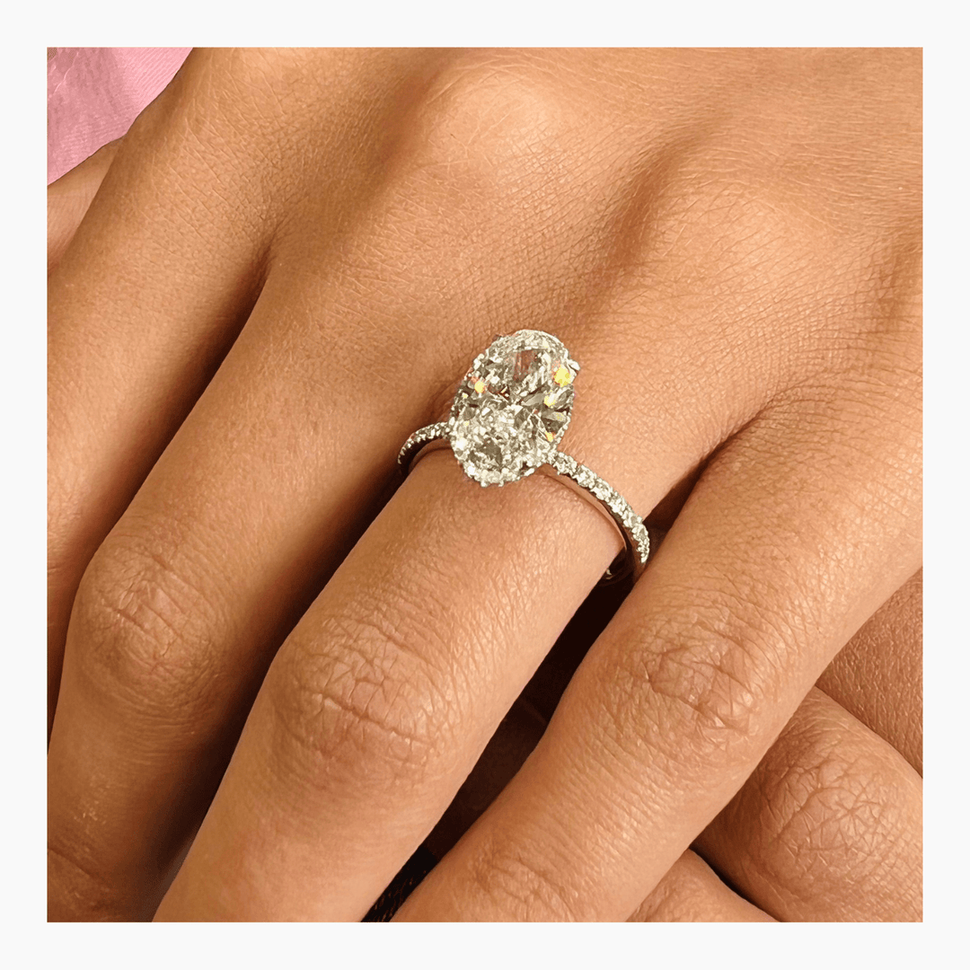 heirloom inspired engagement ring,