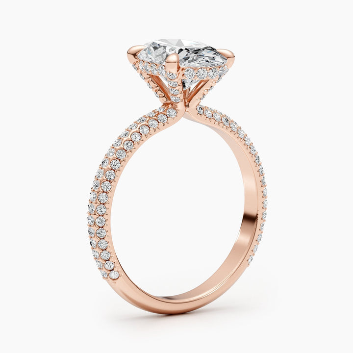 timeless oval diamond proposal ring,