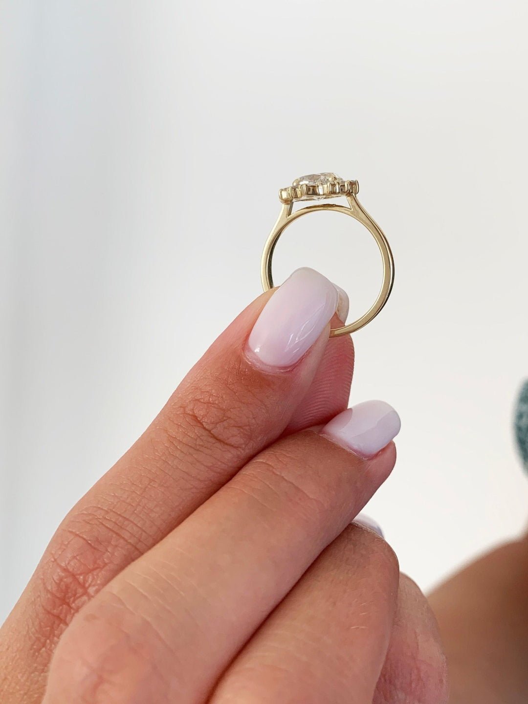 , ethical oval diamond ring,