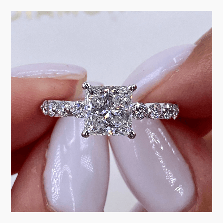 princess cut diamond ring