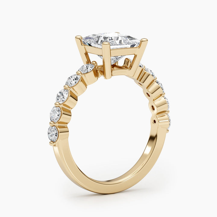 F VS diamond ring,