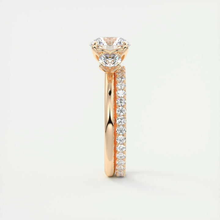 sophisticated bridal ring,