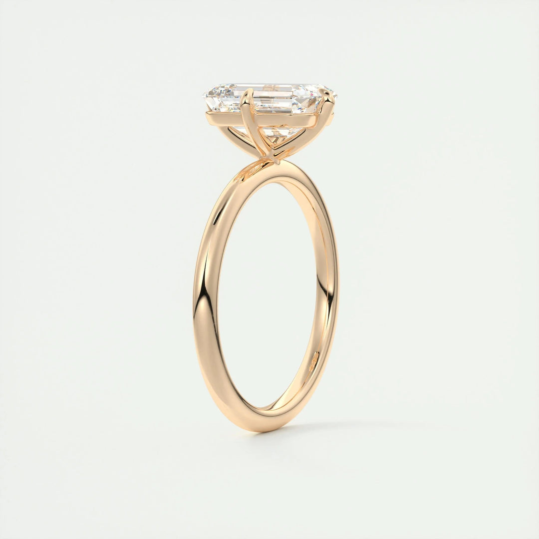 2ct Emerald F - VS1 Lab Grown Diamond Solitaire Engagement Ring - Doozy Diamonds