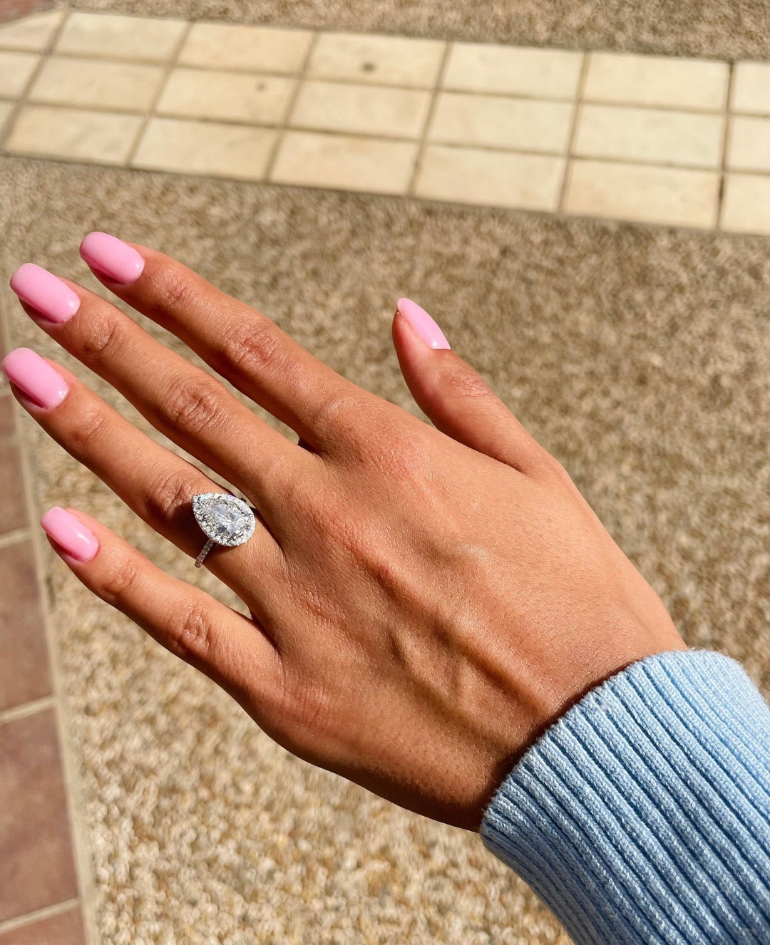 premium lab diamond ring