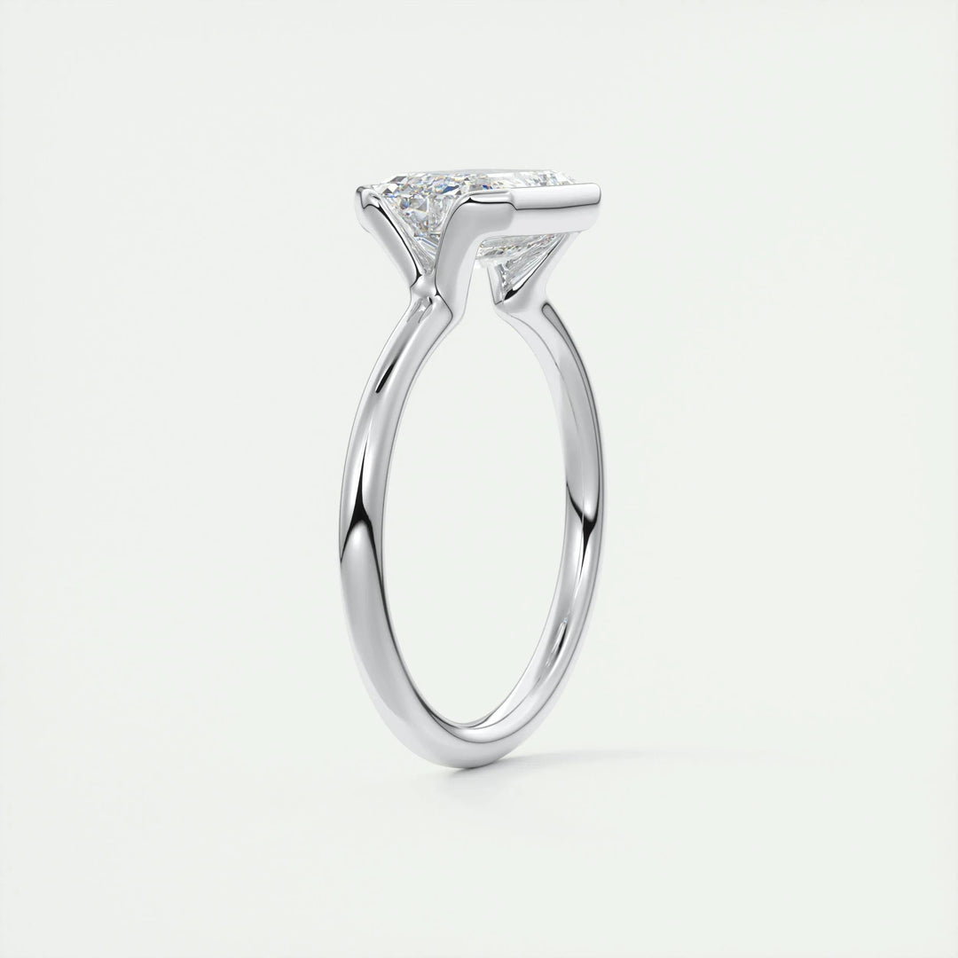 2ct Emerald F - VS1 Lab Grown Diamond Solitaire Engagement Ring - Doozy Diamonds