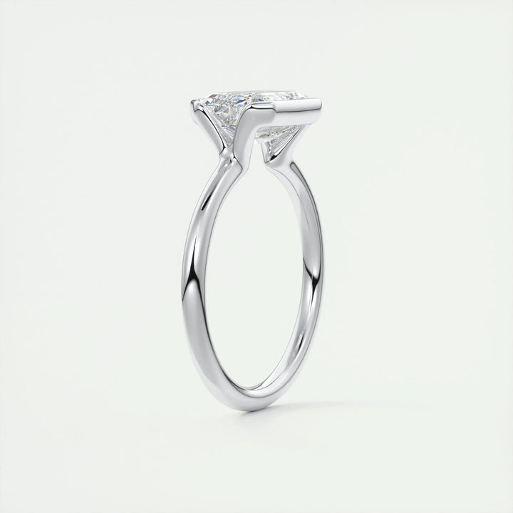 2ct Emerald F - VS1 Lab Grown Diamond Solitaire Engagement Ring - Doozy Diamonds