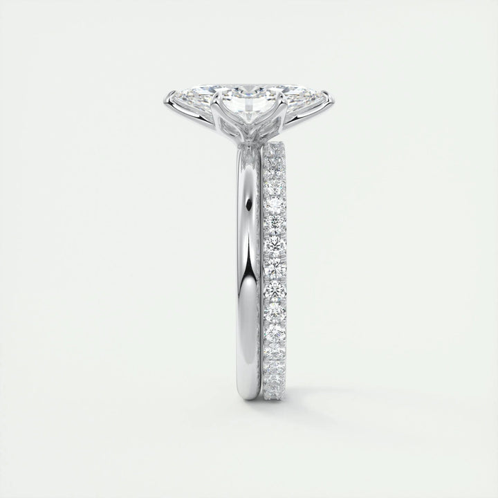 distinctive marquise engagement ring,
