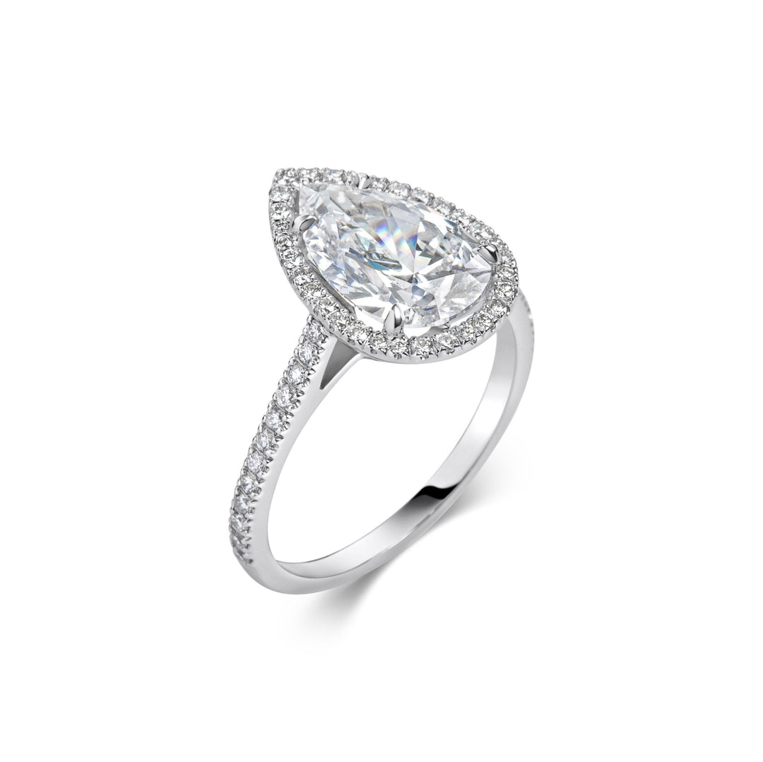 luxury handcrafted engagement ring,