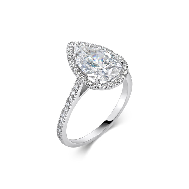 luxury handcrafted engagement ring,