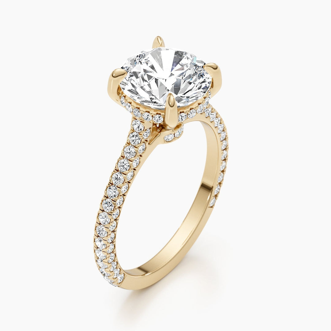 heirloom inspired engagement ring,