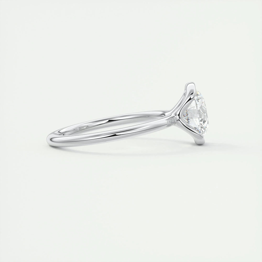 2ct Round Cut F - VS1 Lab Grown Diamond Solitaire Engagement Ring - Doozy Diamonds