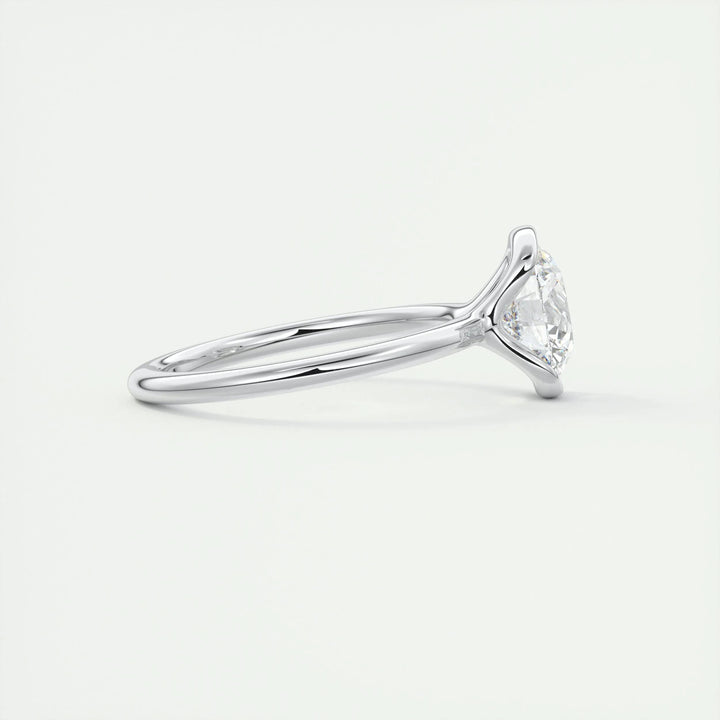 2ct Round Cut F - VS1 Lab Grown Diamond Solitaire Engagement Ring - Doozy Diamonds