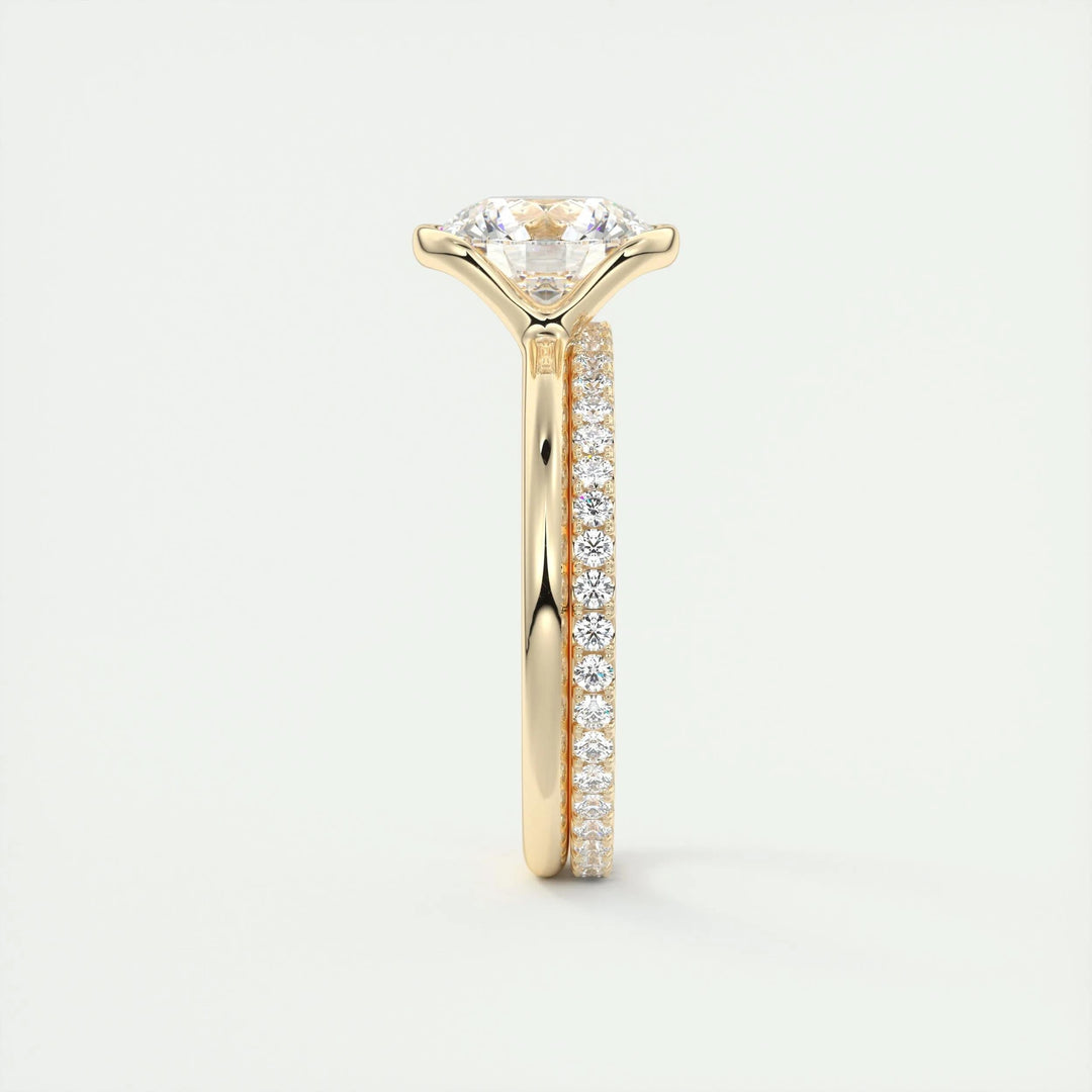 2ct Round Cut F - VS1 Lab Grown Diamond Solitaire Engagement Ring - Doozy Diamonds