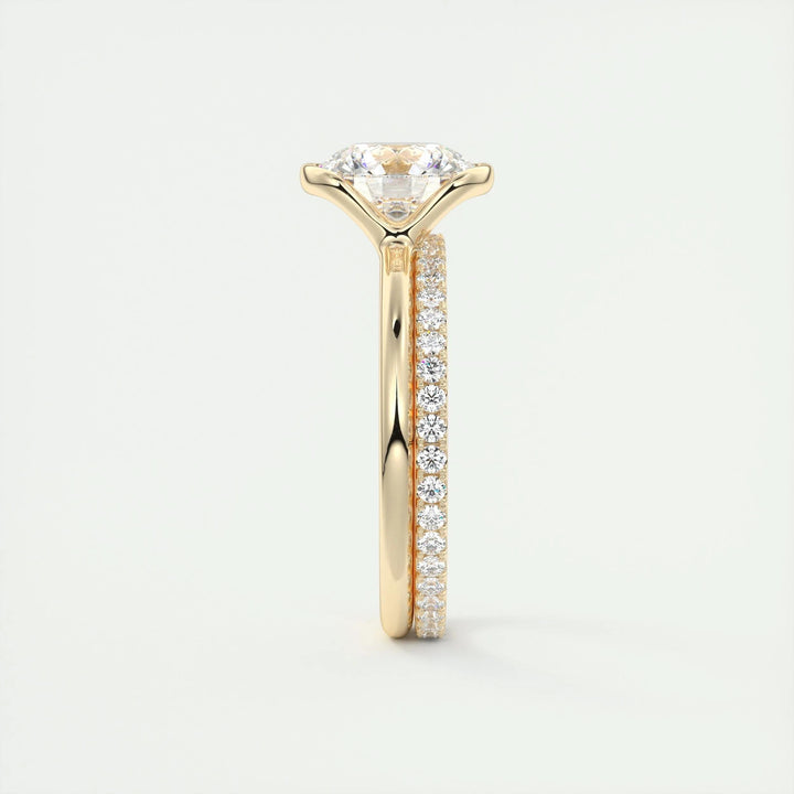 2ct Round Cut F - VS1 Lab Grown Diamond Solitaire Engagement Ring - Doozy Diamonds