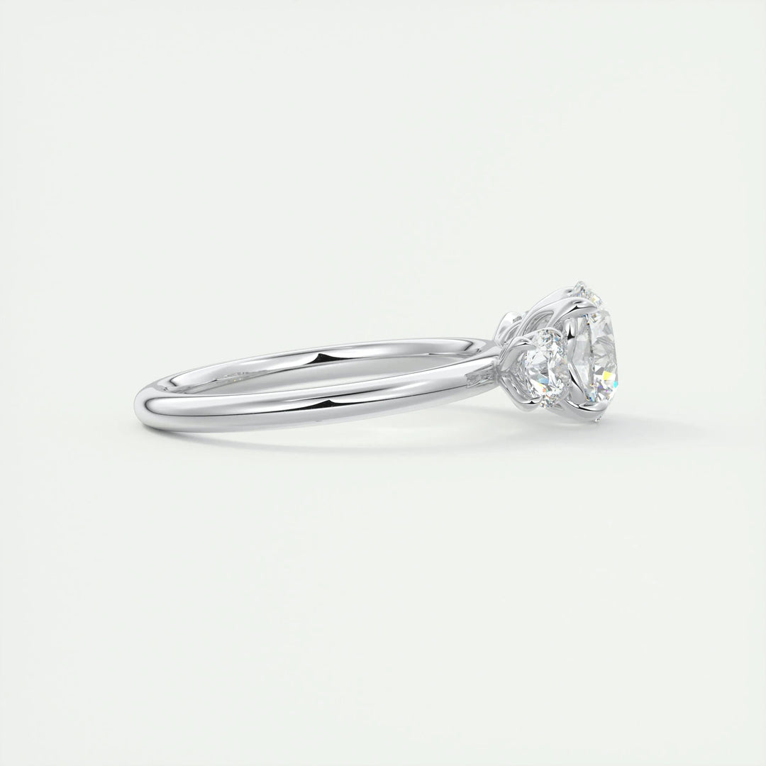 round diamond anniversary ring,