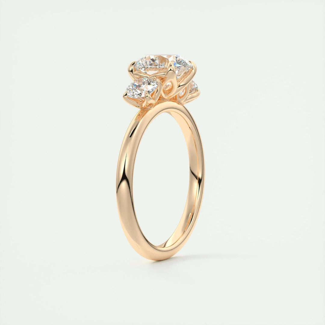 round cut romantic jewelry