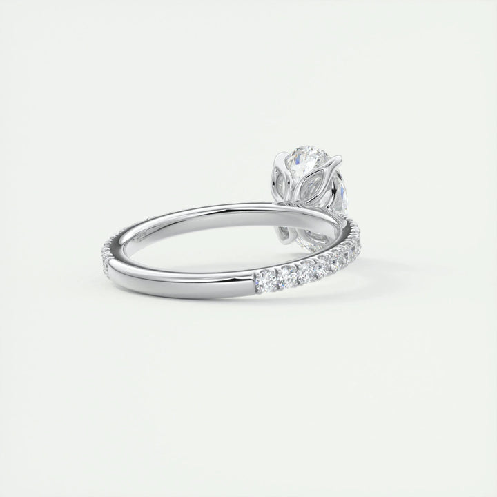 heirloom style oval ring,