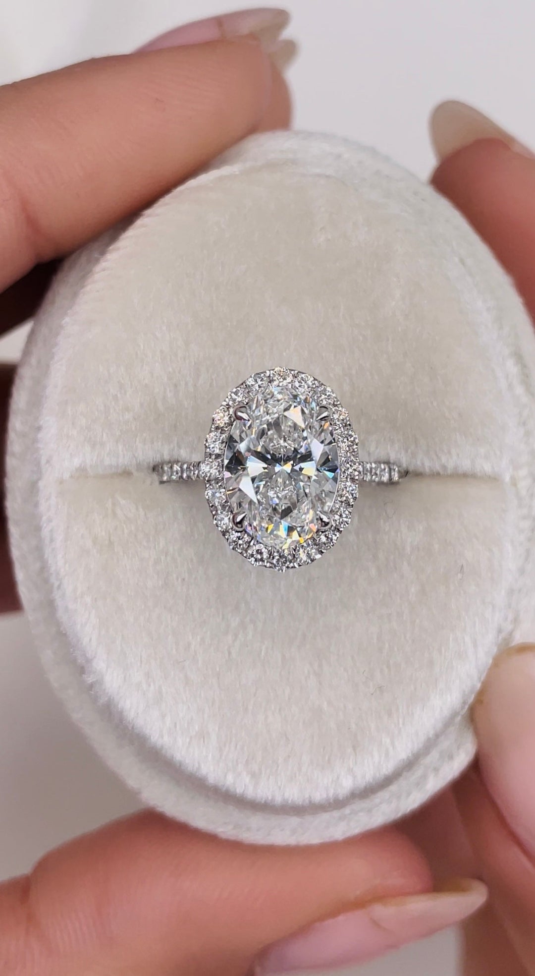 modern luxury engagement ring,