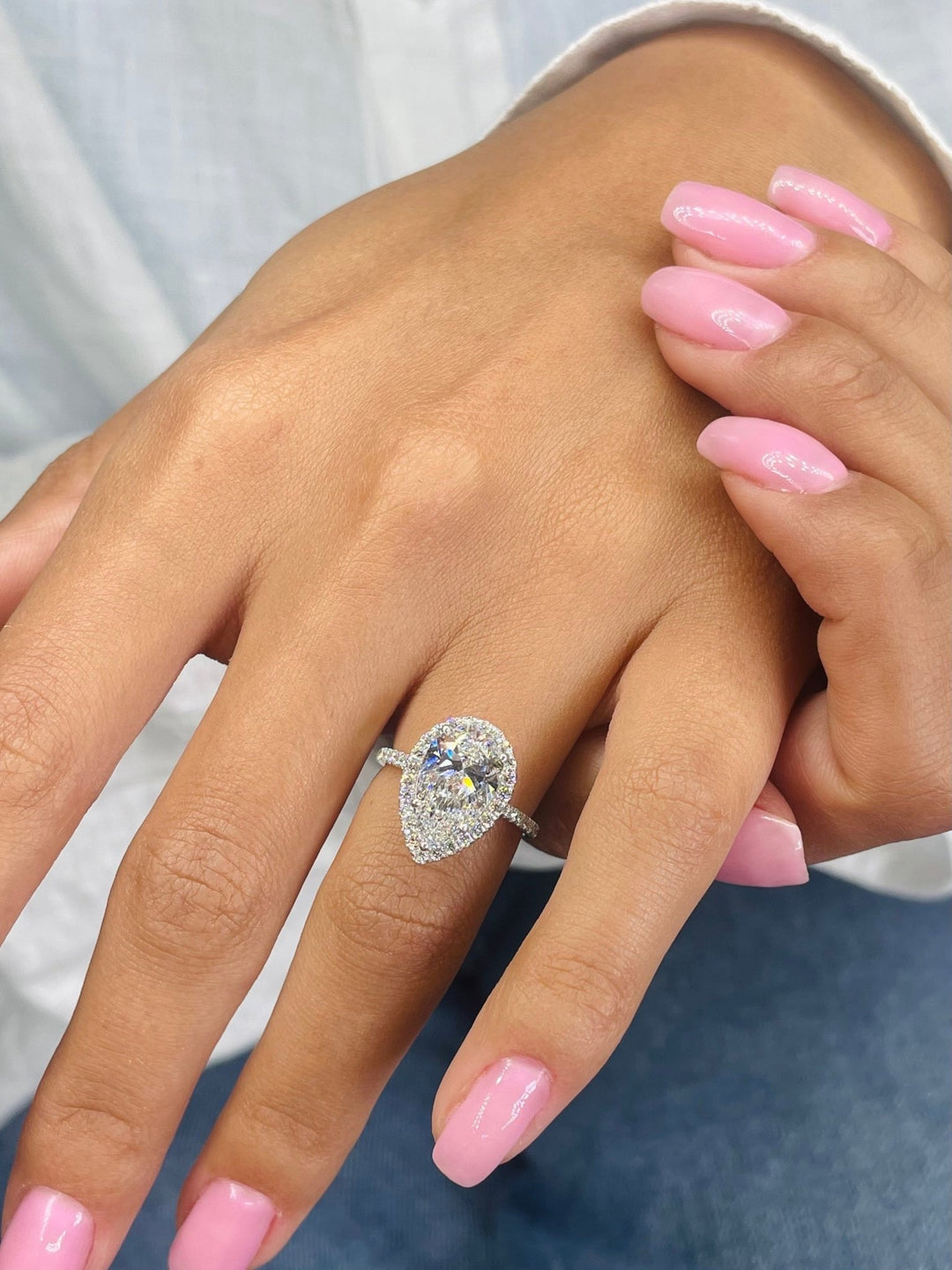 handcrafted diamond ring, fine jewelry