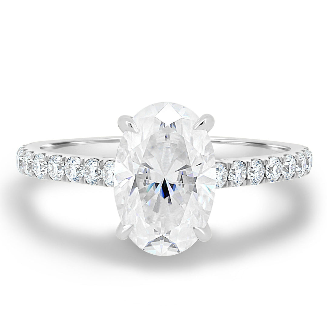 oval diamond ring with premium craftsmanship
