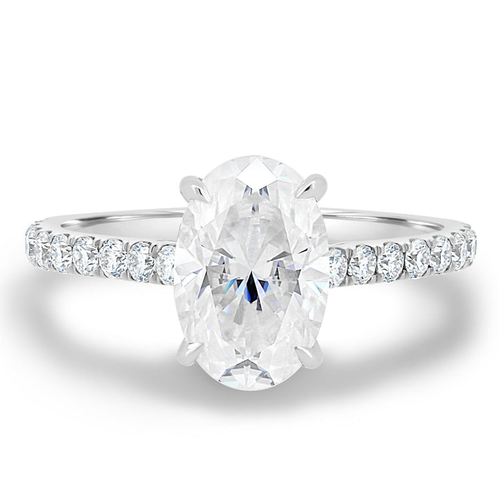 oval diamond ring with premium craftsmanship